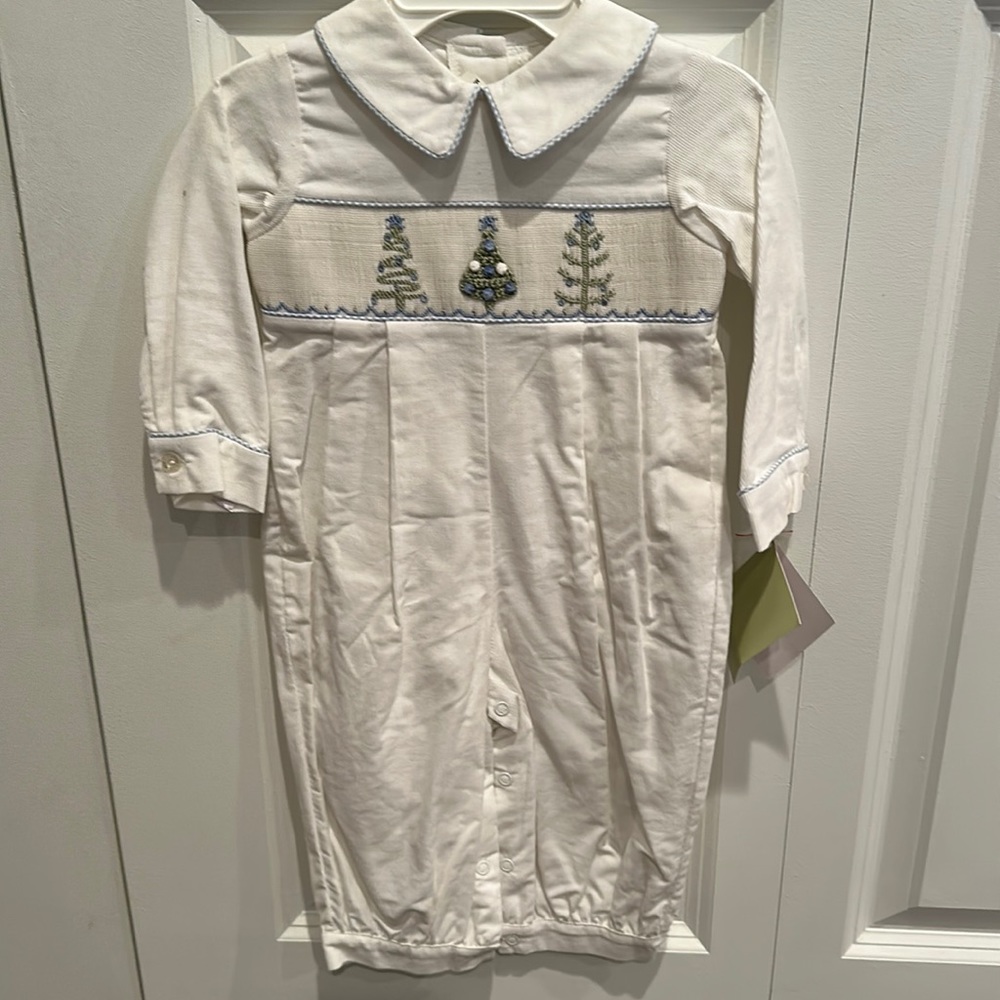 Super cute corduroy Christmas boy’s outfit. Great for holidays.